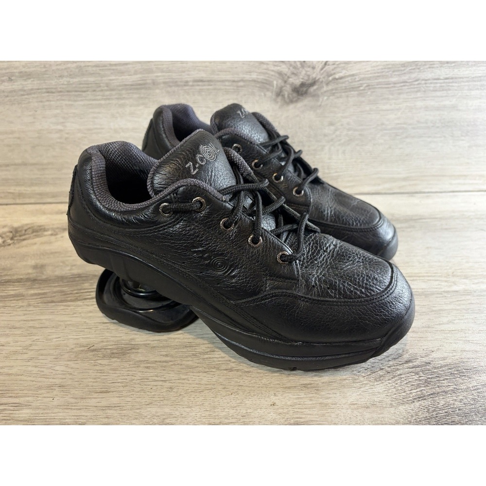 Z Coil Women Shoes Legend Size 7 Black Pain Relief Athletic Sneaker Leather